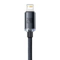 Baseus Lightning Crystal Shine Cable Series Fast Charging Data Cable 2.4A 2m Black (CAJY000101)