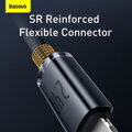 Baseus Lightning Crystal Shine Cable Series Fast Charging Data Cable 2.4A 2m Black (CAJY000101)