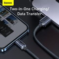 Baseus Lightning Crystal Shine Cable Series Fast Charging Data Cable 2.4A 2m Black (CAJY000101)