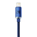 Baseus Lightning Crystal Shine Cable Series Fast Charging Data Cable 2.4A 2m Blue (CAJY000103)