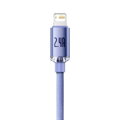 Baseus Lightning Crystal Shine Cable Series Fast Charging Data Cable 2.4A 2m Purple (CAJY000105)