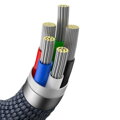 Baseus Type-C - Lightning cable, Crystal Shine Series Fast Charging Data Cable 20W 1.2m Black (CAJY000201)