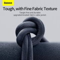Baseus Type-C - Lightning cable, Crystal Shine Series Fast Charging Data Cable 20W 1.2m Black (CAJY000201)