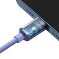 Baseus Type-C - Lightning cable, Crystal Shine Series Fast Charging Data Cable 20W 1.2m Purple (CAJY000205)