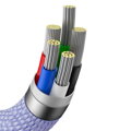 Baseus Type-C - Lightning cable, Crystal Shine Series Fast Charging Data Cable 20W 1.2m Purple (CAJY000205)