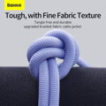 Baseus Type-C - Lightning cable, Crystal Shine Series Fast Charging Data Cable 20W 1.2m Purple (CAJY000205)