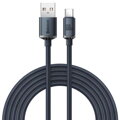 Baseus Type-C Crystal Shine series fast charging data cable 100W 2m Black (CAJY000501)