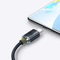 Baseus Type-C Crystal Shine series fast charging data cable 100W 2m Black (CAJY000501)