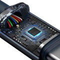 Baseus Type-C - Type-C Crystal Shine series fast charging data cable 100W 1.2m Black (CAJY000601)