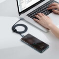 Baseus Type-C - Type-C Crystal Shine series fast charging data cable 100W 1.2m Black (CAJY000601)
