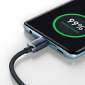 Baseus Type-C - Type-C Crystal Shine series fast charging data cable 100W 1.2m Black (CAJY000601)