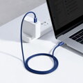 Baseus Type-C - Type-C Crystal Shine series fast charging data cable 100W 1.2m Blue (CAJY000603)