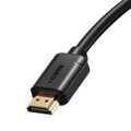 Baseus Video Cable High definition Series HDMI To HDMI 4K 60 Hz, 3D HDR, 18 Gbps, 1m Black (CAKGQ-A01)