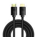 Baseus Video Cable High Definition Series HDMI To HDMI 2.1, 8K 60 Hz, 4K 120 Hz, 2K 144 Hz, 3D eARC, QMS, Dynamic HDR, VRR, ALLM, 3m. Black (CAKGQ-L01)
