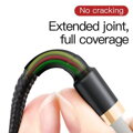 Baseus Lightning Cafule Cable 1.5A 2m Gold + Black (CALKLF-CV1)