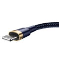 Baseus Lightning Cafule Cable QC 3.0, 1.5A, 2m Blue (CALKLF-CV3)