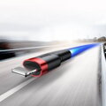 Baseus Lightning Cafule Cable 2A, 3m Red/ Black (CALKLF-R09)