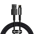 Baseus Lightning Tungsten series cable 2.4A, 1m Black (CALWJ-01)