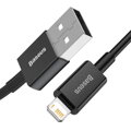 Baseus Lightning Superior Series cable, Fast Charging, Data 2.4A, 1m Black (CALYS-A01)