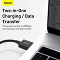 Baseus Lightning Superior Series cable, Fast Charging, Data 2.4A, 1m Black (CALYS-A01)