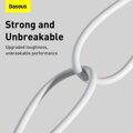 Baseus Lightning Superior Series cable, Fast Charging, Data 2.4A, 2m White (CALYS-C02)