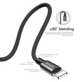 Baseus Lightning Yiven Apple Cable 2A 1.8m Black (CALYW-A01)