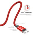 Baseus Lightning Yiven Apple Cable 2A 1.8m Red (CALYW-A09)