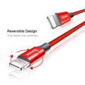 Baseus Lightning Yiven Apple Cable 2A 1.8m Red (CALYW-A09)