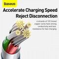 Baseus Cable Superior Series 3-in-1 Fast Charging Data Cable USB to M+L+C 3.5A 1.5m Blue (CAMLTYS-03)