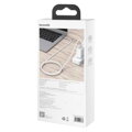 Baseus Type-C - Type-C cable Cafule Series Metal Fast charge/data 100W (20V/5A) 1m White (CATJK-C02)