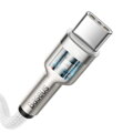 Baseus Type-C - Type-C cable Cafule Series Metal Fast charge/data 100W (20V/5A) 1m White (CATJK-C02)