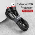 Baseus Type-C Cafule cable 2A, 3m Red/Black (CATKLF-U91)