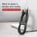 Baseus Type-C Cafule cable 2A, 3m Red/Black (CATKLF-U91)