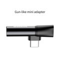 Baseus Converter L41 Type-C (input) for Type-C + 3.5 mm connector Black (CATL41-01)