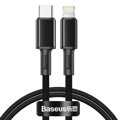 Baseus Type-C - Lightning High Density Braided Fast charging cable PD 20W 1m Black (CATLGD-01)