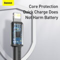 Baseus Type-C - Lightning High Density Braided Fast charging cable PD 20W 1m Black (CATLGD-01)