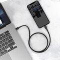 Baseus Type-C - Lightning High Density Braided Fast charging cable PD 20W 1m Black (CATLGD-01)