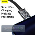 Baseus Type-C - Lightning Superior Series fast charging data cable PD 20W 1m Black (CATLYS-A01)