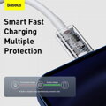 Baseus Type-C - Lightning Superior Series fast charging data cable PD 20W 1m White (CATLYS-A02)