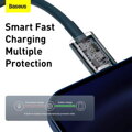 Baseus Type-C - Lightning Superior Series fast charging data cable PD 20W 2m Blue (CATLYS-C03)