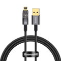 Baseus Lightning Explorer Series Auto Power-Off Fast Charging Data Cable 2.4A, 1m Black (CATS000401)