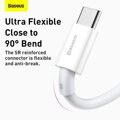 Baseus Type-C Superior series fast charging data cable 66W (11V/6A) 1m White (CATYS-02)