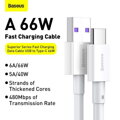 Baseus Type-C Superior series fast charging data cable 66W (11V/6A) 1m White (CATYS-02)