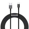 Baseus Type-C Superior series fast charging data cable 66W (11V/6A) 2m Black (CATYS-A01)