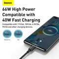 Baseus Type-C Superior series fast charging data cable 66W (11V/6A) 2m Black (CATYS-A01)