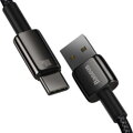 Baseus Type-C Tungsten Gold series cable 480Mb/s, 100W, 2m Black (CAWJ000101)