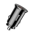 Baseus Car Charger Circular Plastic A+C PPS PD3.0 + QC4.0 + 30W Black (CCALL-YS01)