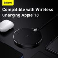 Baseus Wireless Charger Gen 2 Digital LED Display 15W Black (CCED000001)