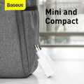 Baseus Travel Charger Speed Mini 1C Quick Charger 20W EU White (CCFS-SN02)