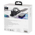 Baseus Travel Charger GaN2 Pro Quick wall charger C+C+U+U, PD 3.0, QC 4.0+, 100W EU Black (CCGAN2P-L01)